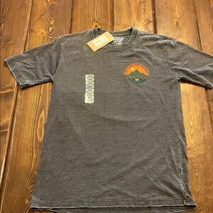 Blue 84 Charcoal Mountain Graphic Tee